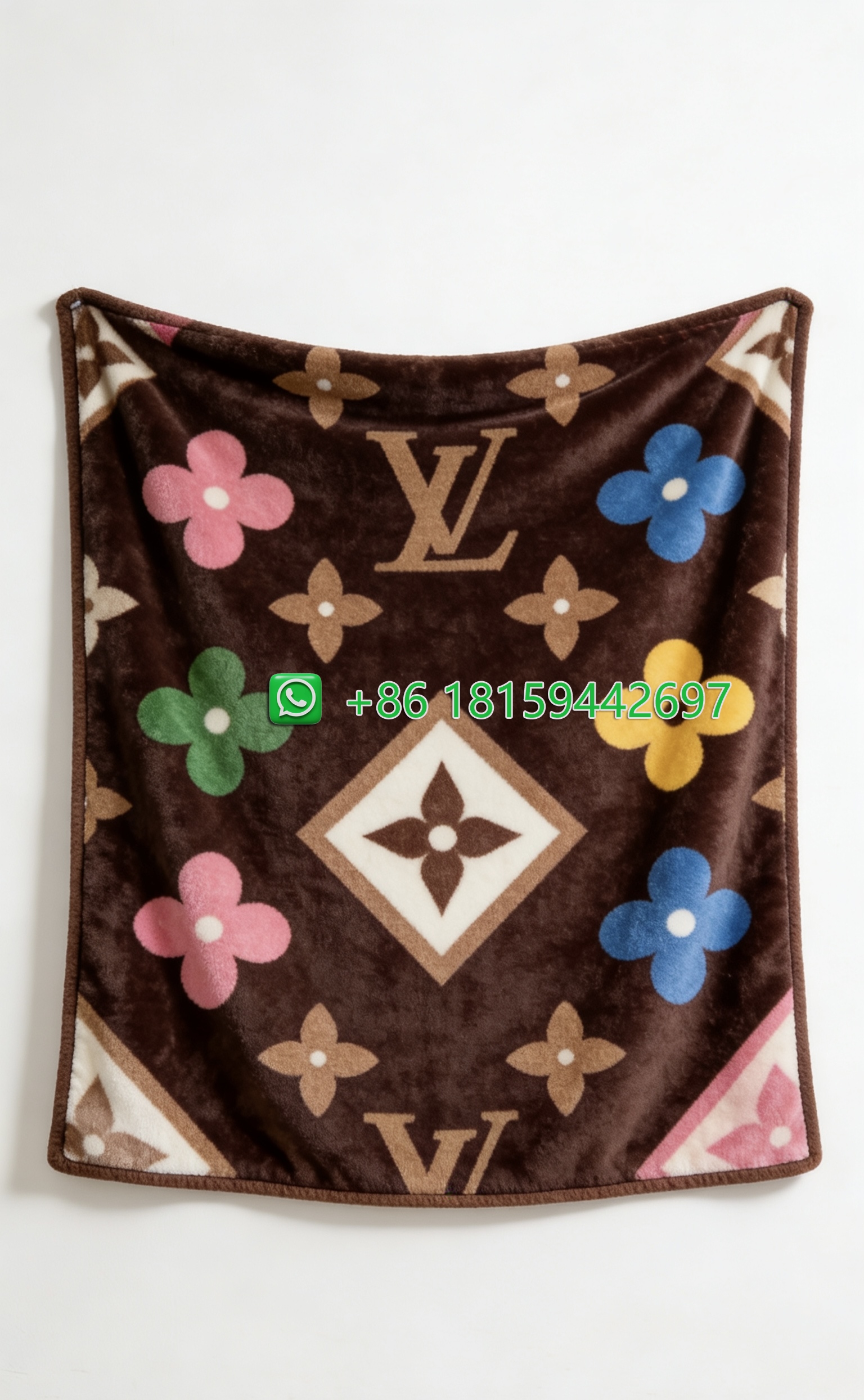 Louis Vuitton Throw Blankets
